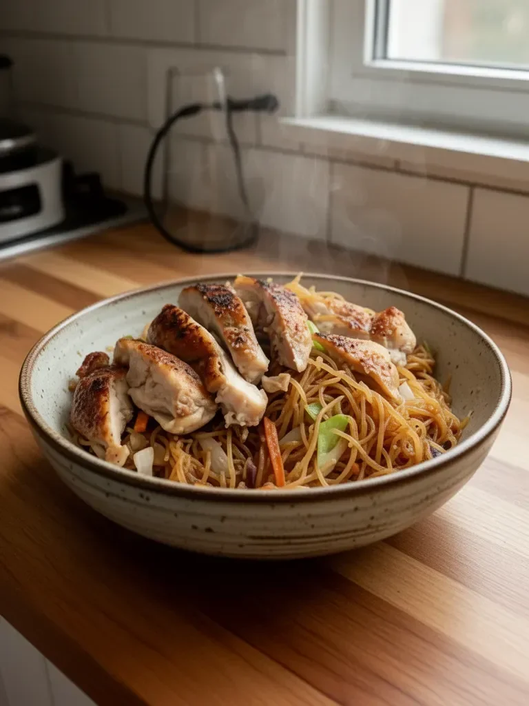 Makaron z Dyni Spaghetti Chow Mein