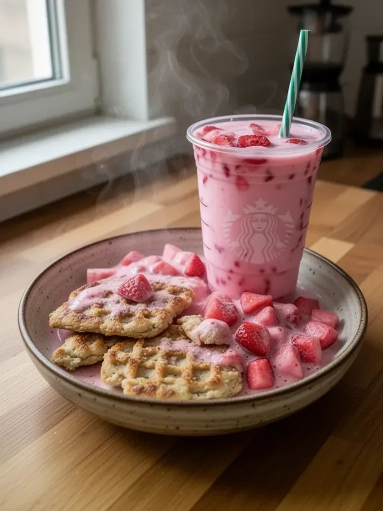 Napój Różowy Starbucks