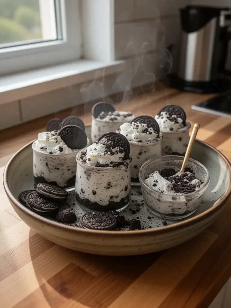 Oreo Serowe Kubeczki Bez Pieczenia