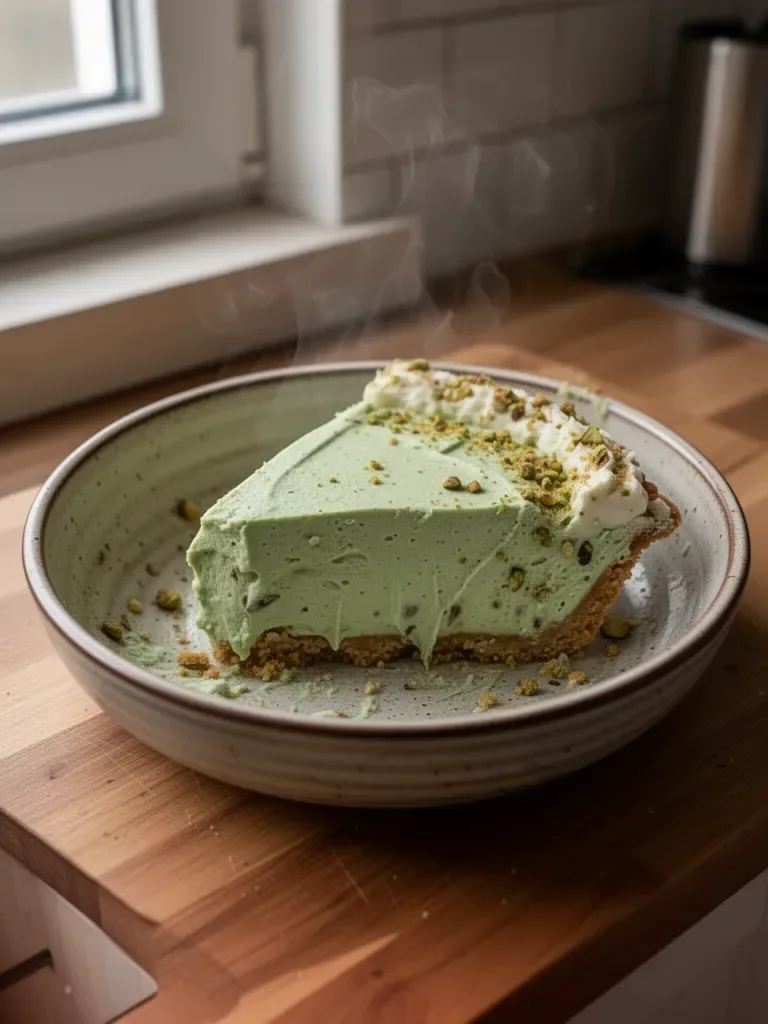 Pistacjowy Pudding Placek