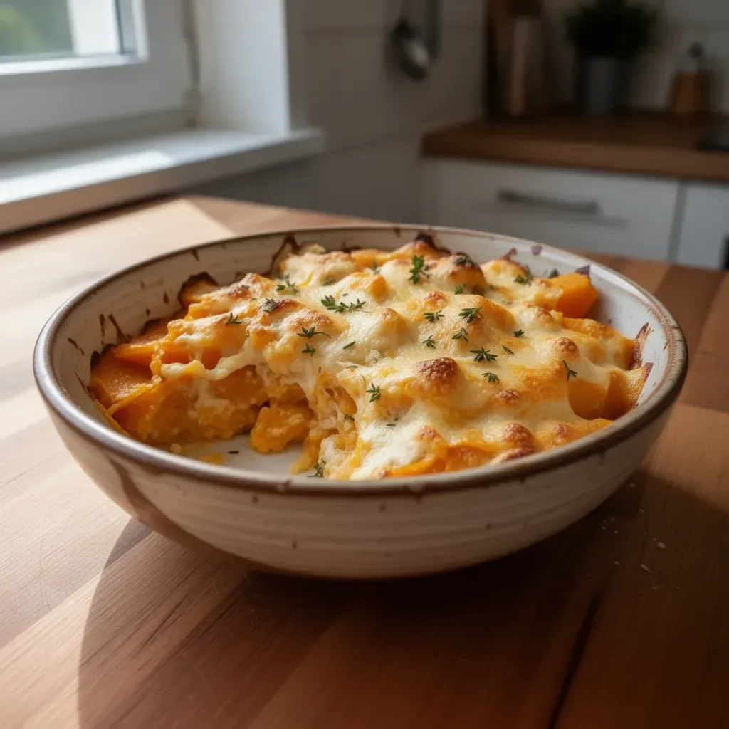 Zapiekanka z dyni piżmowej, prosta i smaczna potrawa na każdą okazję