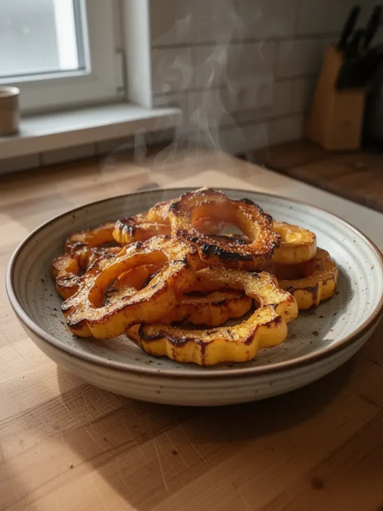 Przepis na pieczoną dynię delicata