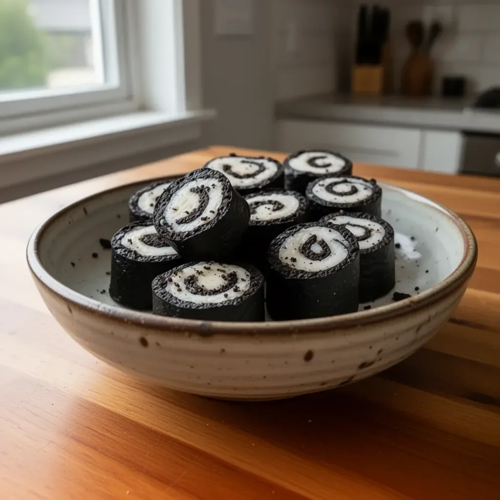 Rolki sushi Oreo z unikalnym połączeniem smaku sushi i Oreo