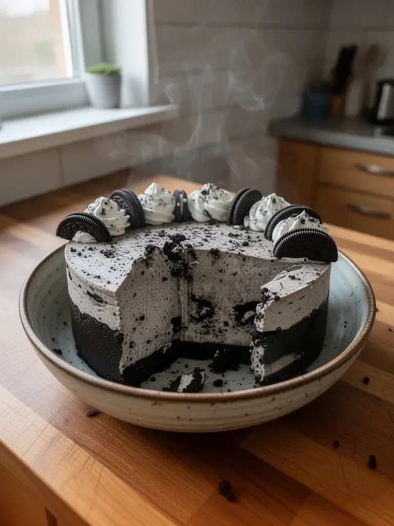 Sernik Oreo bez pieczenia