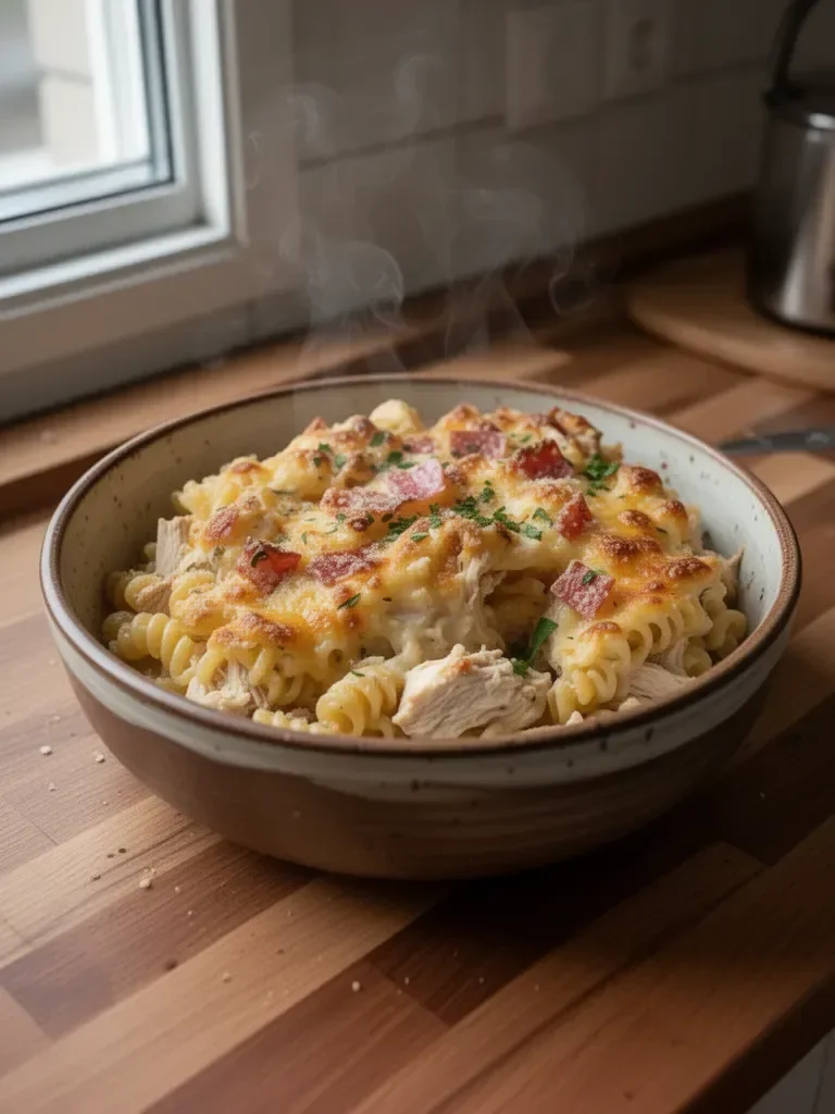Szaleńczo Dobre Casserole z Kurczakiem i Makaronem