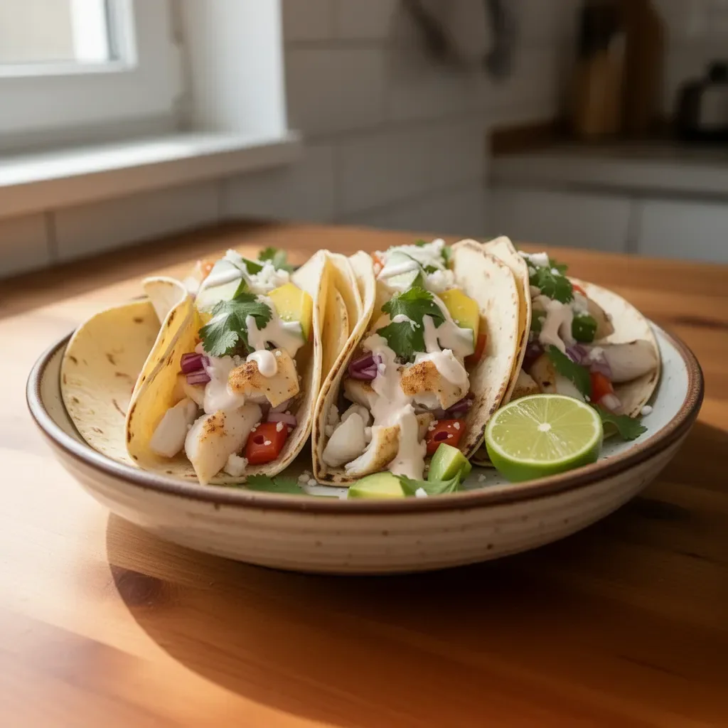 Tacos z rybą – świeże składniki i smakowe połączenia na talerzu