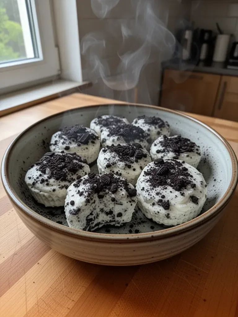 Zdrowe Oreo Cheesecake Bites bez pieczenia
