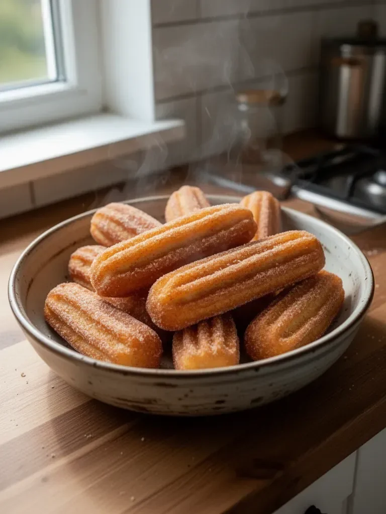 Zdrowe pieczone churro