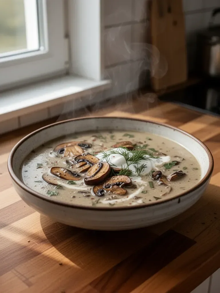 Zupa grzybowa po węgiersku