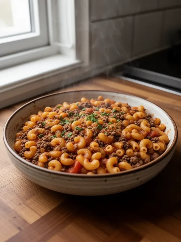 Jedno Garnkowe Beefaroni
