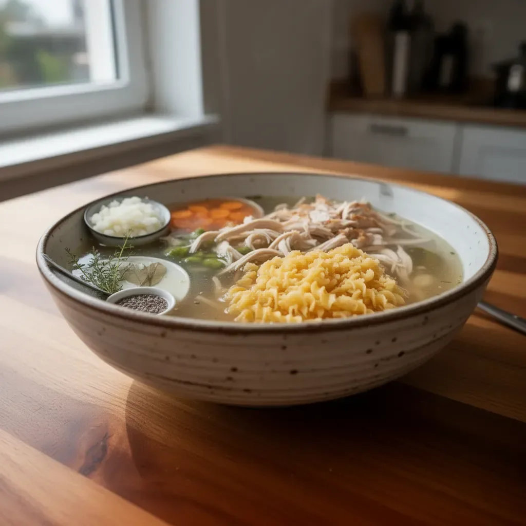 Kopia Zupy Noodle z Kurczakiem Panery - smaczne danie gourmet