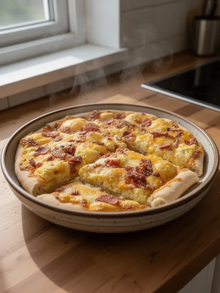 Łatwe pizza na śniadanie