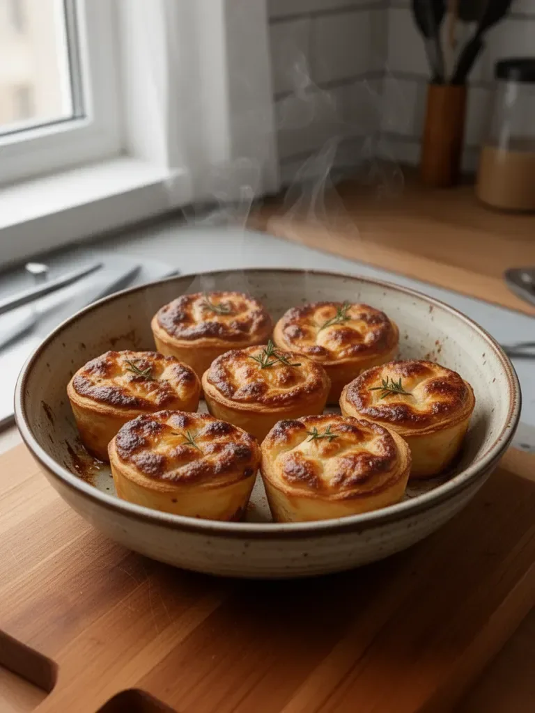 Muffinki mięsne w formie na muffinki