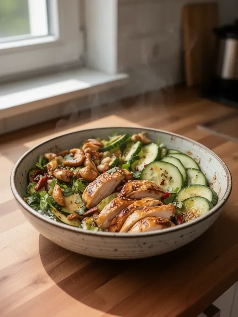 Słodkie Chili z Kurczakiem Rotisserie w Miseczkach