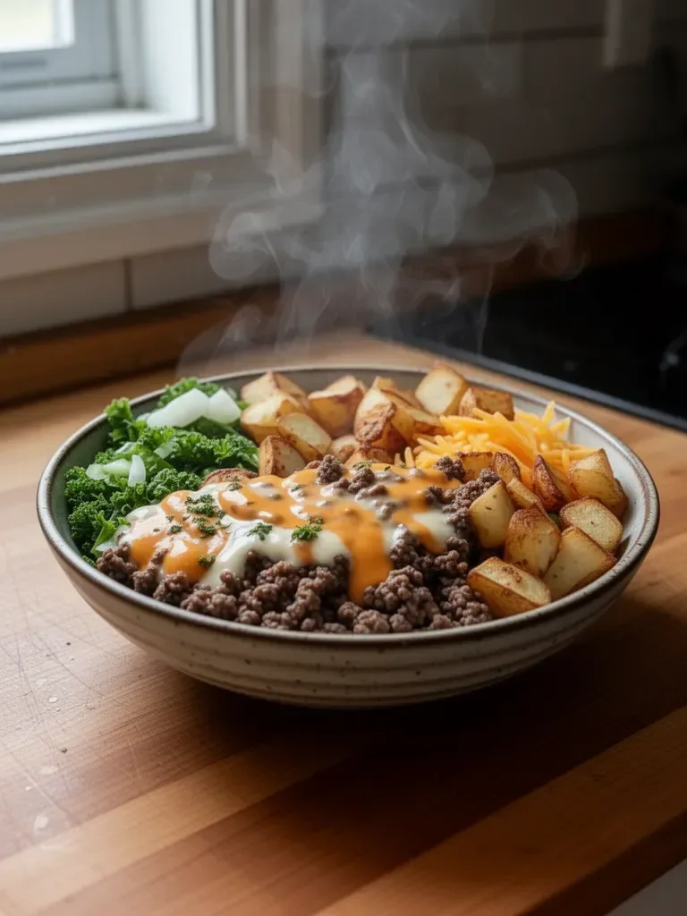 Smash Burger Bowl
