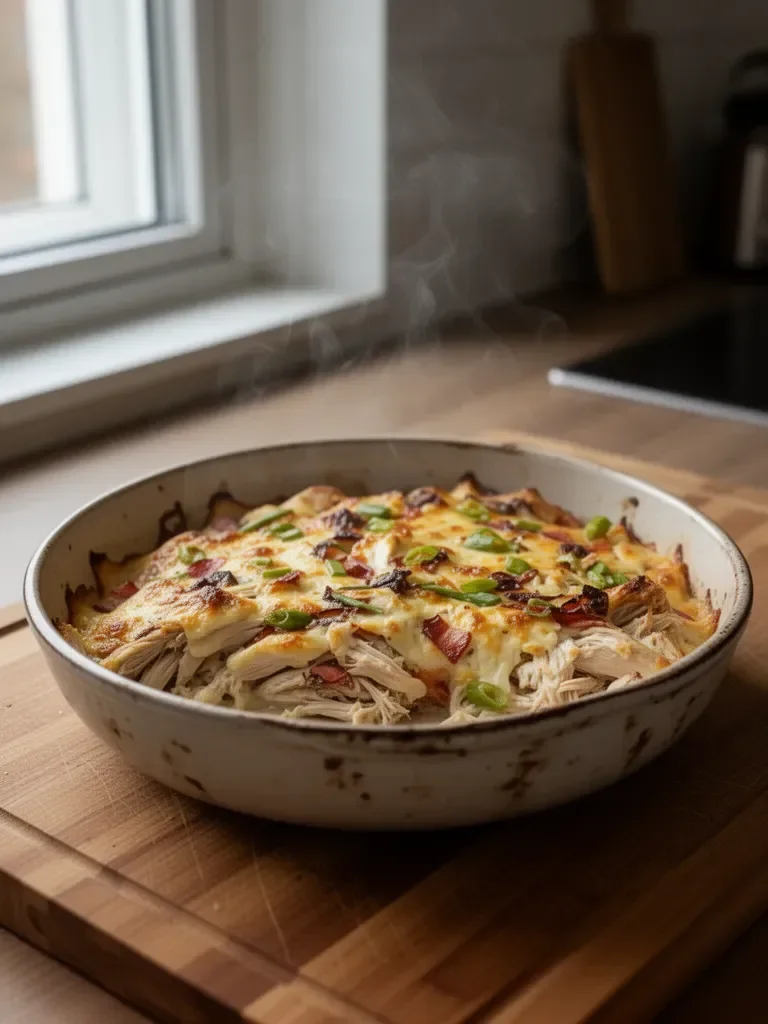 Zapiekanka z kurczakiem rotisserie
